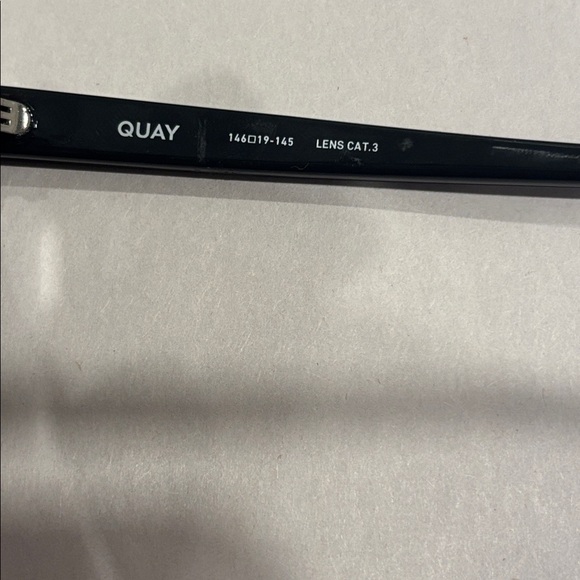 Quay Nightfall Oversized Shield Sunglasses In Black - Picture 4 of 9